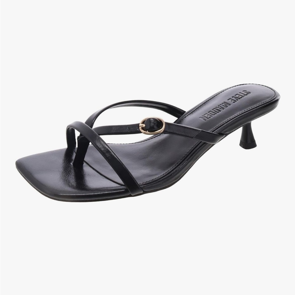Steve Madden black Jana Kitten Heel